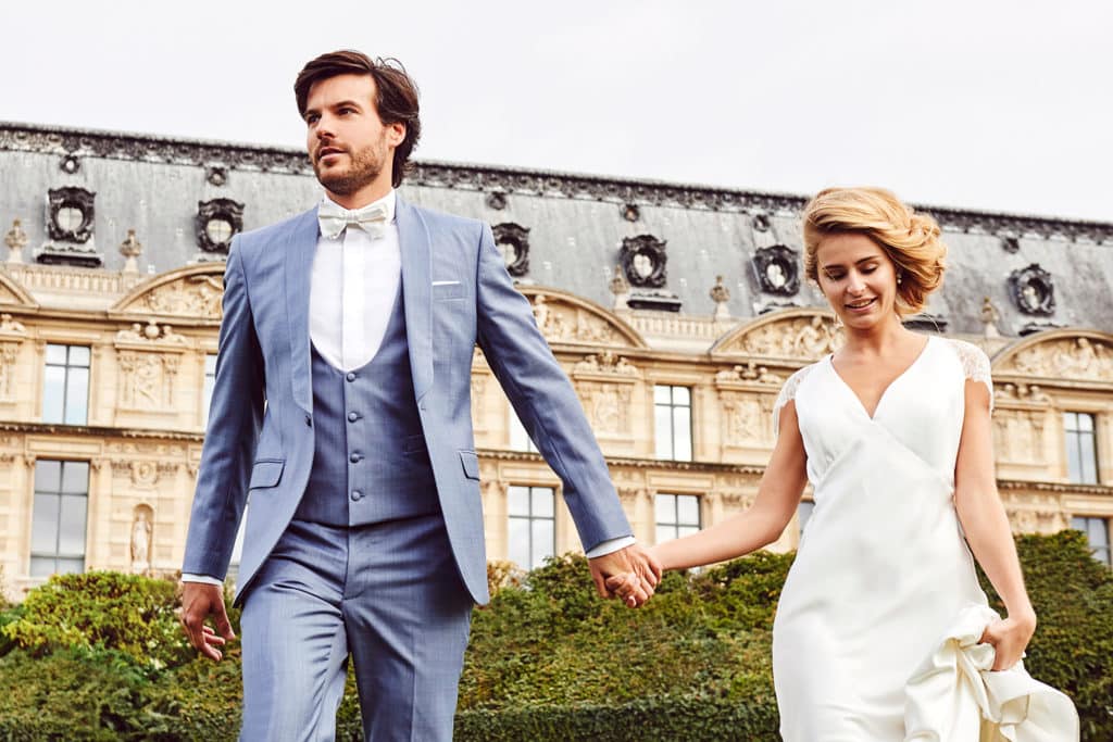 Gilet droit sans revers de col