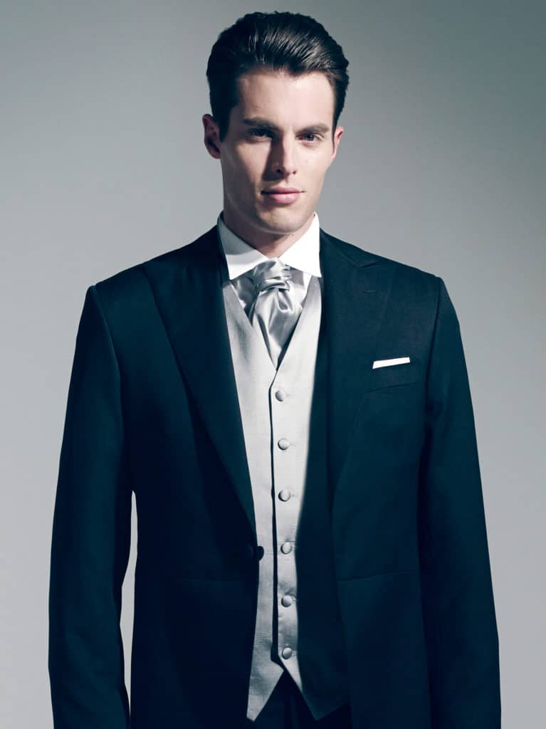 Gilet de costume en soie n°2