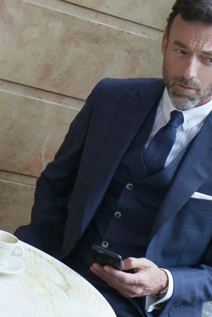 Le costume parfait pour le père de la mariée, en ce jour spécial