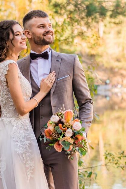 Nos costumes pour un mariage d&rsquo;automne ou un mariage d&rsquo;hiver