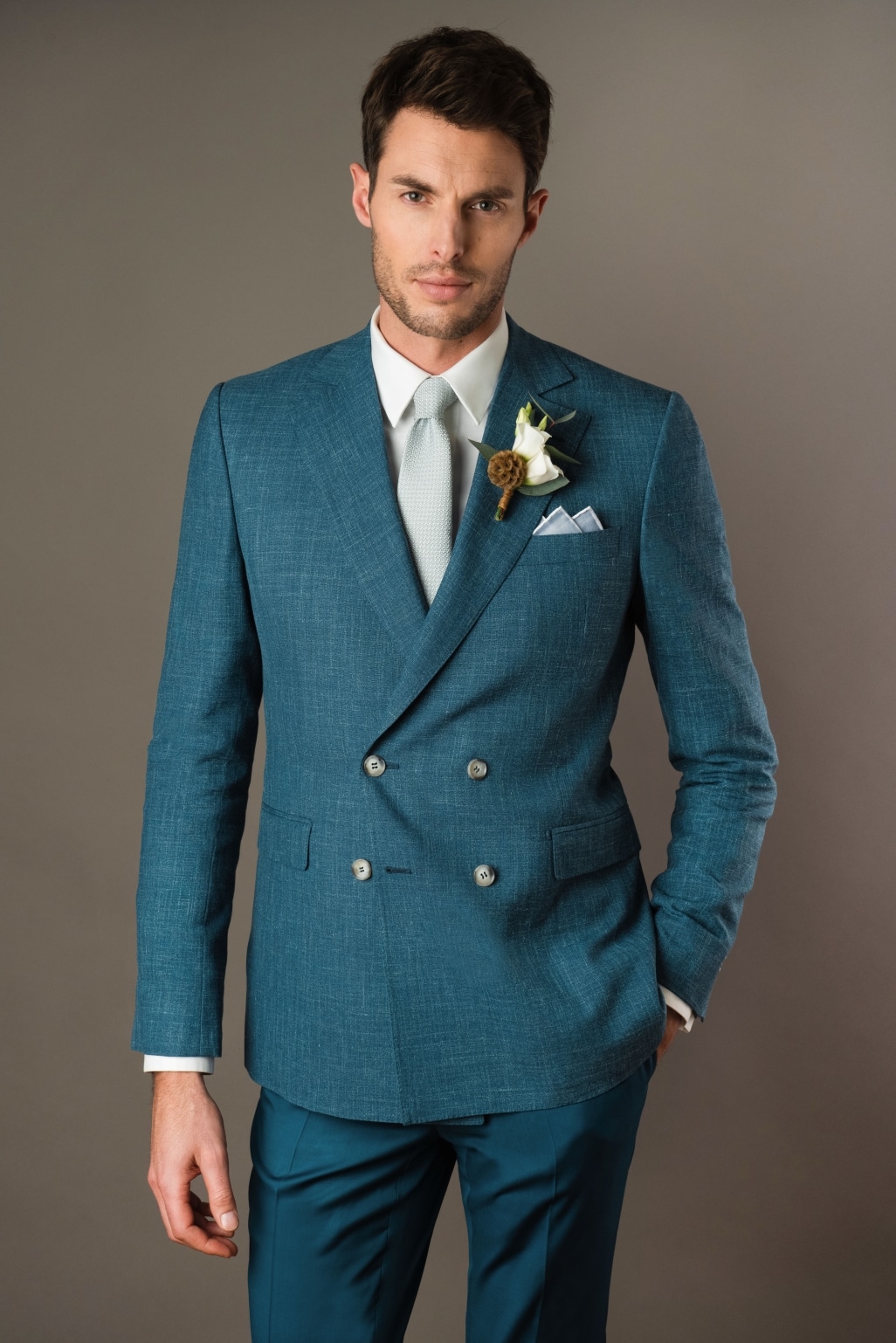 veste croisée 4 boutons