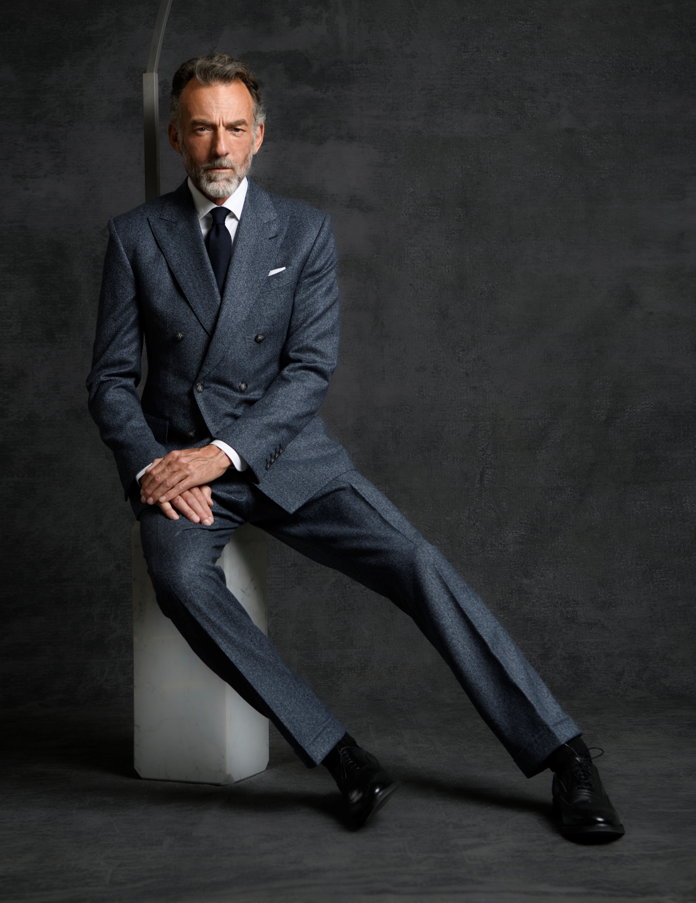 Artling Paris - Costume croisé en flanelle