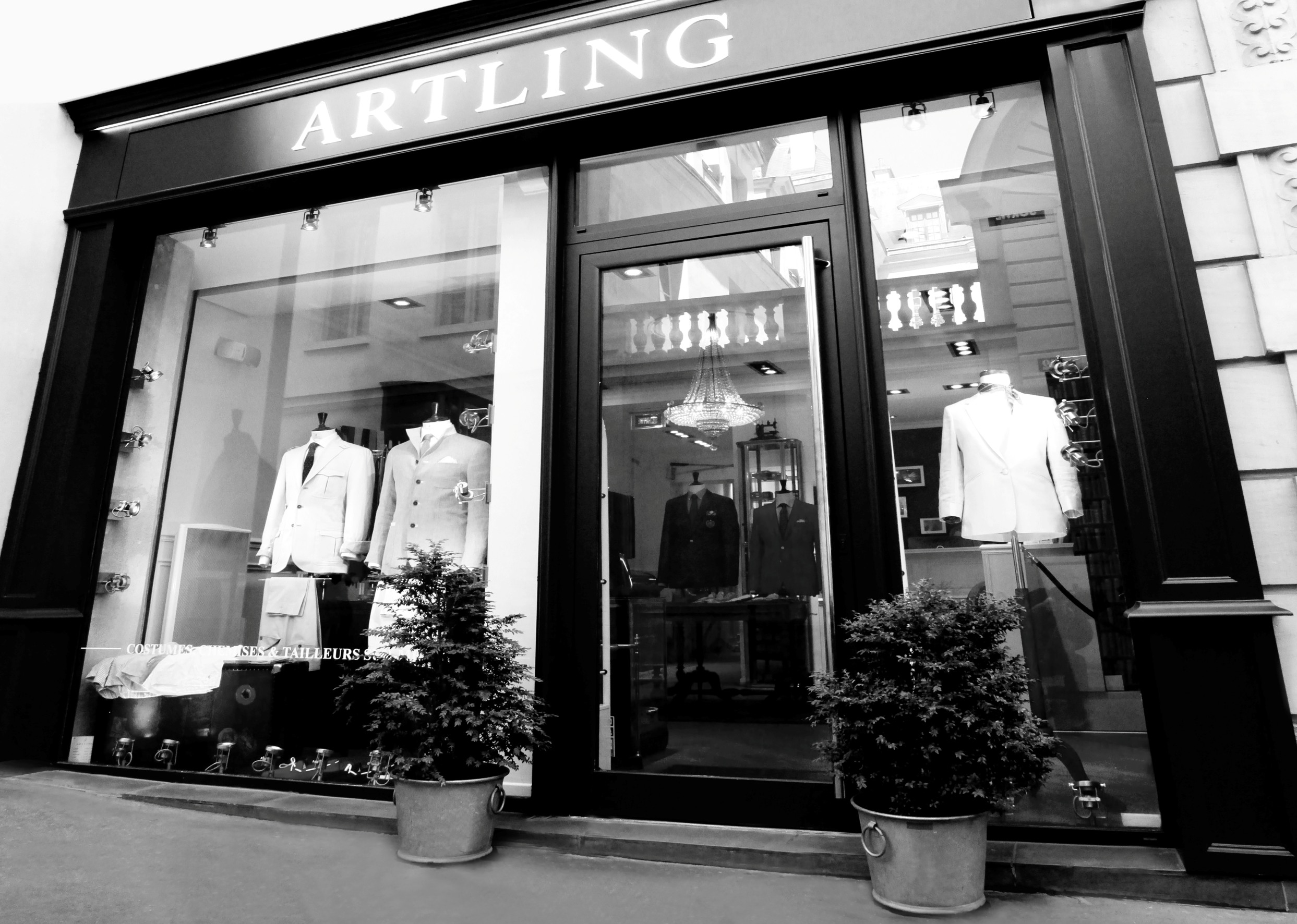 Boutique Artling sur mesure paris